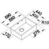 Кухонная мойка Blanco CLARON 500-IF/A 515643 Нерж Сталь