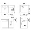 Кухонная мойка Blanco DALAGO 5 518848 Темная Скала
