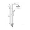 Душевой гарнитур Grohe New Tempesta Cosmopolitan System 200 27394000