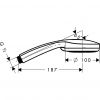 Ручной душ Hansgrohe Croma 100 Multi/Porter’S 27593000