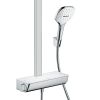 Душевая система Hansgrohe Raindance Select E 300 2jet Showerpipe 27128400 Белый/Хром