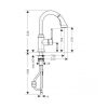 Кухонный смеситель Hansgrohe Talis Classic 14864000