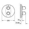 Термостат Grohe Grohtherm 3000 19253000