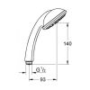 Ручной душ Grohe New Tempesta 100 28578000