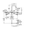 Смеситель для умывальника Grohe Grandera 20389000