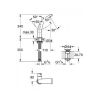Смеситель для умывальника Grohe Ondus 32125KS0