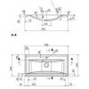 Умывальник Fancy Marble Elina 700 0507101