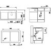 Кухонная мойка Blanco ZENAR 45 S 519261 Антрацит