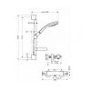 Душевая система Hansgrohe Croma 100 Vario/Ecostat Comfort Combi 27035000 