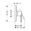 Смеситель для душа Hansgrohe Metropol S 14665000