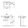 Умивальник Laufen Palace H8107020001041
