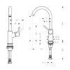 Смеситель для умывальника Hansgrohe Talis 32082000