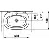 Умывальник Laufen Mimo H8115570171041
