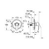 Смеситель для душа Grohe Wave Cosmopolitan 23211000