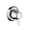 Запорный/переключающий вентиль Hansgrohe Classic 15961000