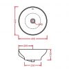 Умывальник ArtCeram Fuori TFL002