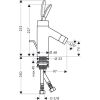 Смеситель для биде Axor Starck 10200000