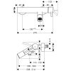 Смеситель для ванны Axor Starck 10411000