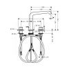 Смеситель для умывальника Axor Bouroullec 19122000