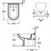 Биде напольное Villeroy & Boch Hommage 744200R3