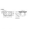 Умывальник Villeroy & Boch Joyce 4108A0R2