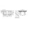 Умывальник Villeroy & Boch Joyce 4108A2R2