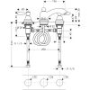 Смеситель для умывальника Axor Carlton 17135090