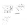 Умывальник Villeroy & Boch La Belle 6126G1R2