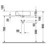 Умывальник Duravit Architec 0320420000