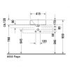 Умывальник Duravit Architec 0320420000
