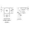 Умывальник Villeroy & Boch Loop & Friends 514911KS