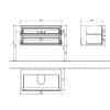 Тумба Villeroy & Boch La Belle A58420DJ
