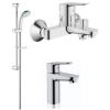 Комплект смесителей для ванны Grohe BauEdge 118093