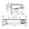 Термостат для душа Hansgrohe Ecostat Select 13171000