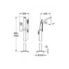 Смеситель для ванны Grohe Ondus Digital 36048KS0