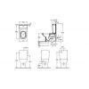 Унитаз-компакт Villeroy & Boch Joyce 56121001 с сиденьем Slimseat