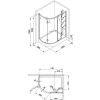 Душевой уголок Aquaform Etna 105-14098