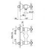 Смеситель для душа Devit Charlestone CN60044119G золото