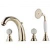 Смеситель для ванны Devit Charlestone CN60026179G золото