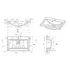 Умывальник Fancy Marble Jody 500 1605101