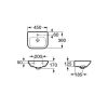 Умывальник Roca Nexo A327643000
