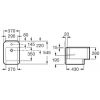 Биде напольное Roca Element 357577000