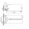 Смеситель для ванны Imprese Witow 35080