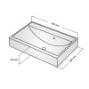 Умывальник Fancy Marble UM 550 1005101