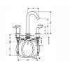 Смеситель для умывальника Hansgrohe Talis 32310000