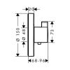 Термостат Hansgrohe ShowerSelect S 15741000