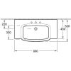 Умывальник Villeroy & Boch Sentique 514280R1