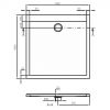 Душевой поддон Villeroy & Boch Subway UDA1035SUB1V-01