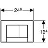 Кнопка для инсталляции Geberit Bolero 115.777.11.1