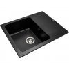 Кухонна мийка GRANADO Avila New Black Shine 0501 + сифон